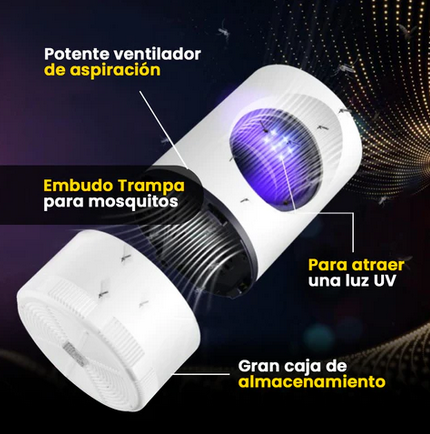 Lampara Antimosquitos y Zancudos - Cuida a tu familia del DENGUE - Imagen 5